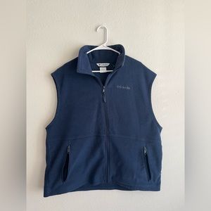 Columbia mens full zip sweater vest